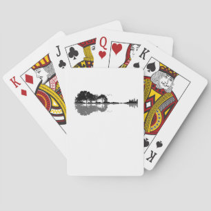 Gitarre-Gitarre-Natur Est Musik Bass Gitarrist Spielkarten