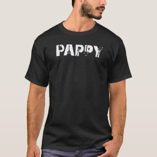 Gitarre Gitarrist Pappy Musik Vatertag T-Shirt