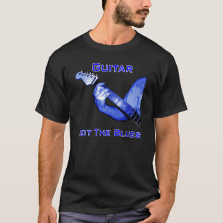 Gitarre got das Blues-T-Shirt. T-Shirt