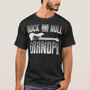 Gitarre Grandpa Rock and Roll Grandpa Gitarre Gran T-Shirt