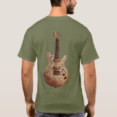 Gitarre im Shirt (Rückseite)