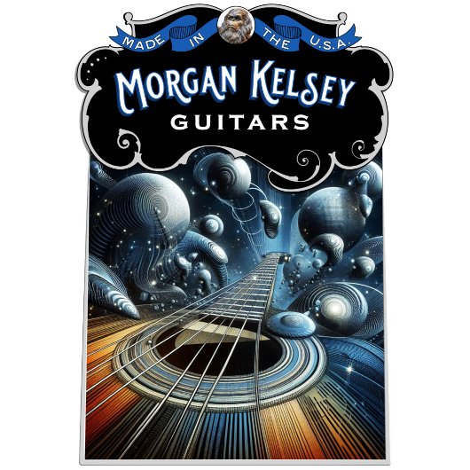 Gitarre im Weltraum T-Shirt