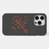 Gitarre iPhone Hülle (Rückseite (Horizontal))