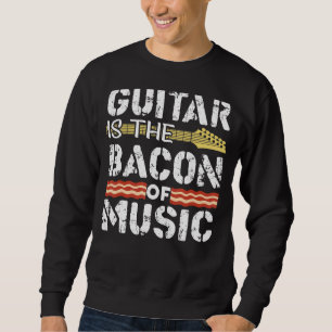 Gitarre ist das Becken des Musikorchesters Sweatshirt