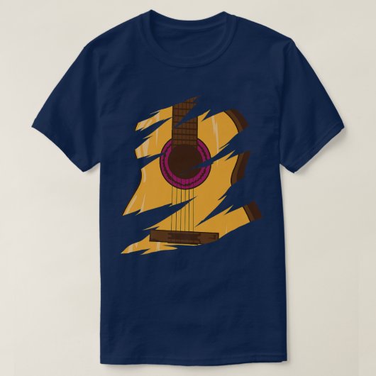 Gitarre ist das beste Instrument362 T-Shirt (Design vorne)