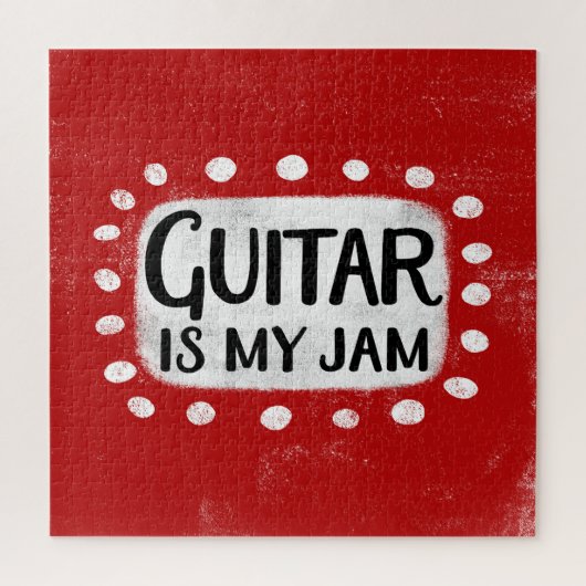 Gitarre ist mein Jam Jigsaw Puzzle (Vertikal)