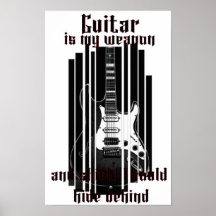 Gitarre ist meine Waffe, Poster