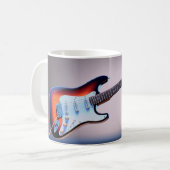 Gitarre Kaffeetasse (Vorderseite Links)