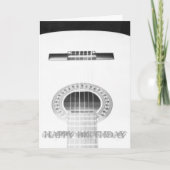 Gitarre Karte (Vorderseite)