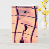 Gitarre Karte (Gelbe Blume)