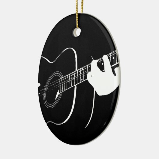 Gitarre Keramik Ornament (Links)