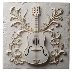 Gitarre Keramik Tile Fliese
