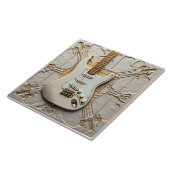 Gitarre Keramik Tile Fliese (Seite)