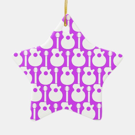 Gitarre Keramikornament (Vorne)