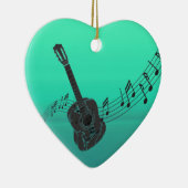 Gitarre Keramikornament (Rechts)