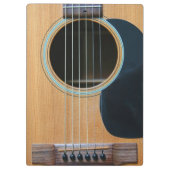 GITARRE KLEMMBRETT (Rückseite)