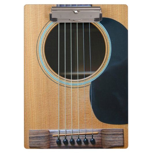 GITARRE KLEMMBRETT (Vorderseite)