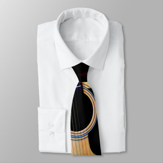 Gitarre Krawatte (Gebunden)