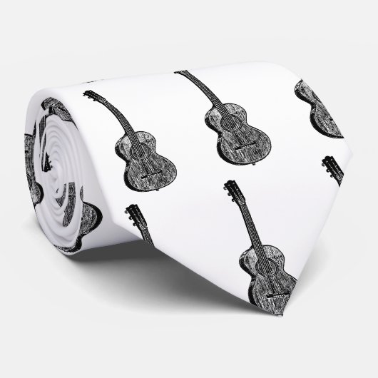 Gitarre... Krawatte (Gerollt)