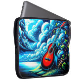 Gitarre Laptopschutzhülle (Vorne Rechts)