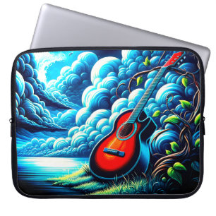 Gitarre Laptopschutzhülle