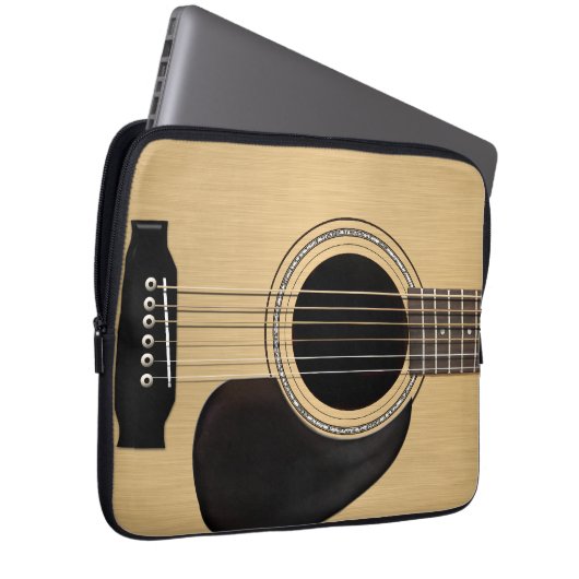 Gitarre Laptopschutzhülle (Vorne Rechts)