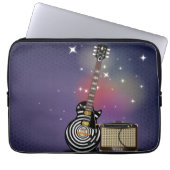 Gitarre Laptopschutzhülle (Vorderseite)