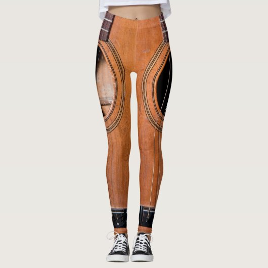 Gitarre Leggings (Vorderseite)