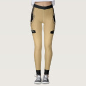 Gitarre Leggings (Vorderseite)