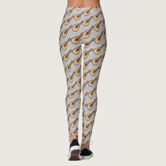 Gitarre Leggings (Rückseite)