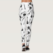 Gitarre-Leggings Leggings (Rückseite)