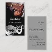 Gitarre 🎸 Lehrer Visitenkarte (Vorne/Hinten)