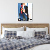 Gitarre Leinwanddruck (Insitu (Schlafzimmer))