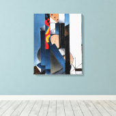 Gitarre Leinwanddruck (Insitu (Holzboden))