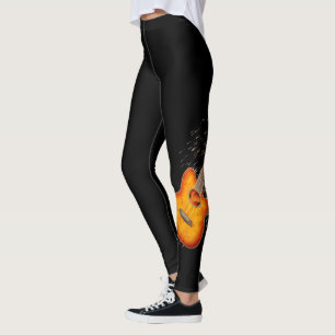Gitarre leuchtet auf, Leggings