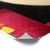 Gitarre-Liebe Poster (Ecke)