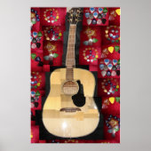 Gitarre-Liebe Poster (Vorne)