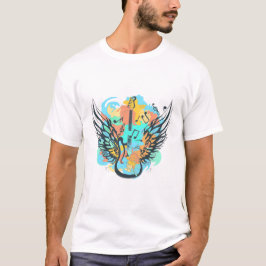 Gitarre-Liebe T-Shirt