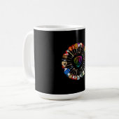 Gitarre Lover| Gitarrenvielfalt Kaffeetasse (Vorderseite Links)
