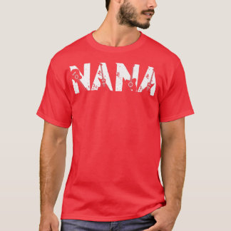 Gitarre Lover Gitarrist Nana Funny Music Mother's  T-Shirt