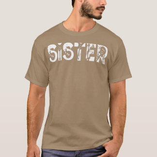 Gitarre Lover Gitarrist Sister Funny Music Mthers T-Shirt