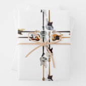 Gitarre Lover| Guitar Cross Geschenk Geschenkpapier Set (Beispiel)