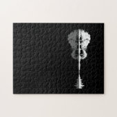Gitarre Lover| Guitar Lake Shadow Geschenk Puzzle (Horizontal)