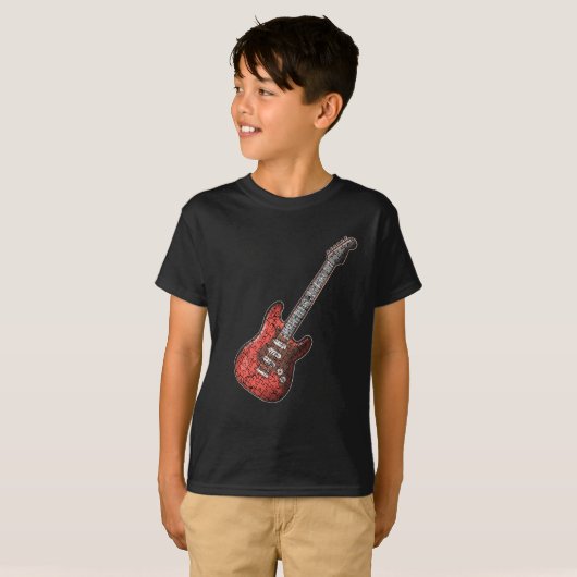 Gitarre Lover| Guitar Player - Geschenk T-Shirt (Vorne ganz)