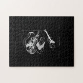 Gitarre Lover| Martin Guitar Patent Puzzle (Horizontal)