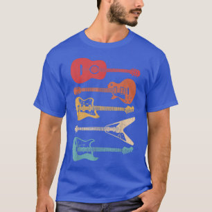 Gitarre Lover Retro Style Geschenk für Gitarrist T-Shirt