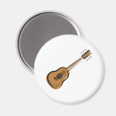 Gitarre Magnet (Vorderseite/Rückseite)