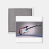 Gitarre Magnet (Vorderseite/Rückseite)