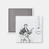 Gitarre Magnet (Vorderseite/Rückseite)