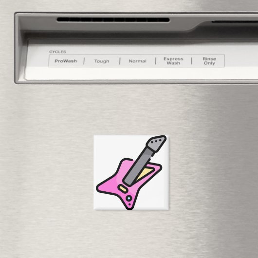 Gitarre Magnet (In Situ (Geschirrspüler))